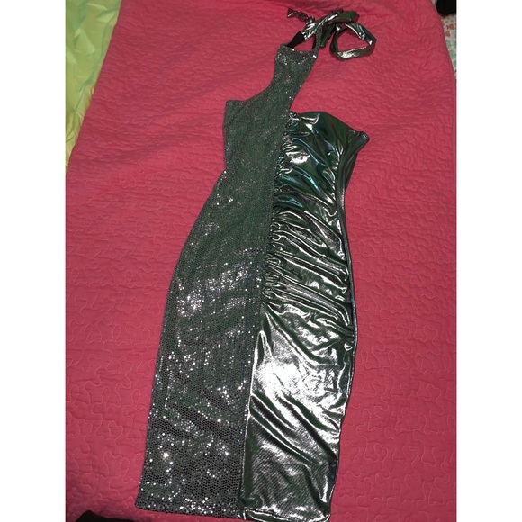 Silver Sparkling Dress - Picture 2 of 3